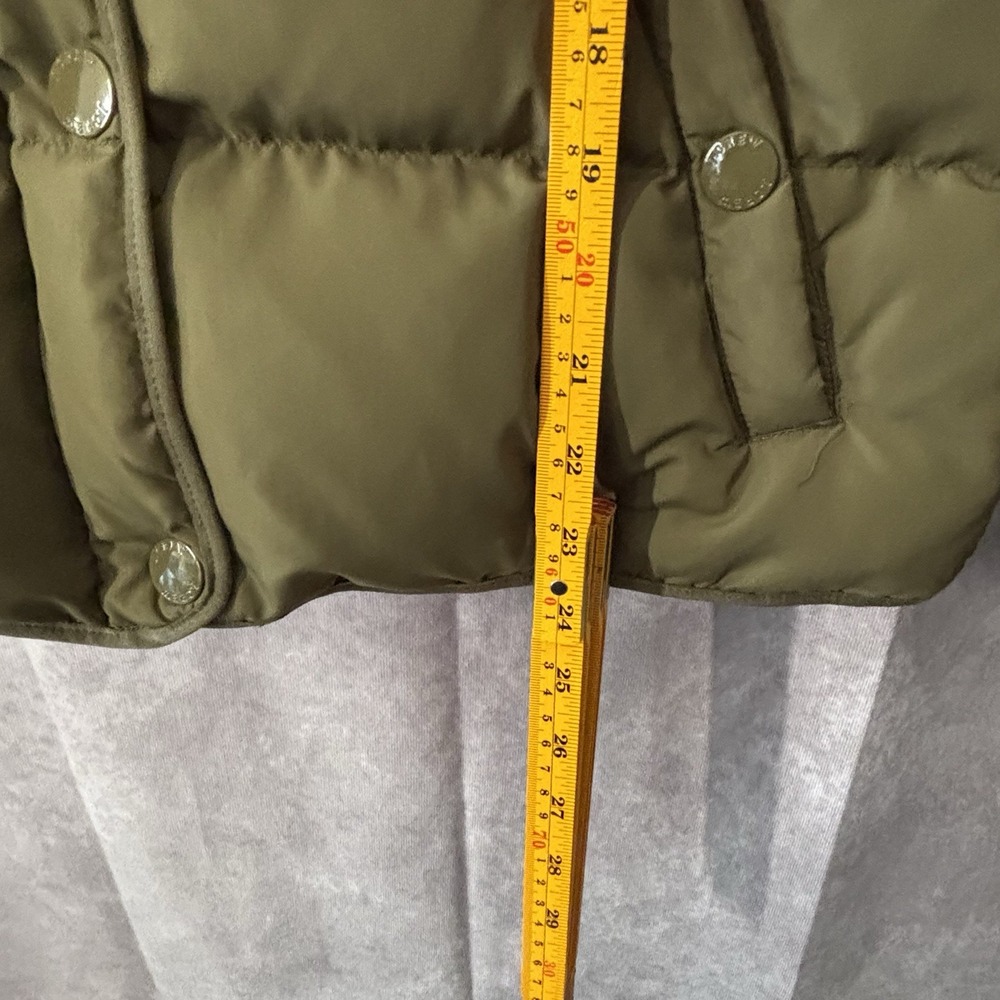 J Crew 70% Down / Remainder Waterfowl Feathers Puffer Jacket Womens Small - Picture 5 of 7